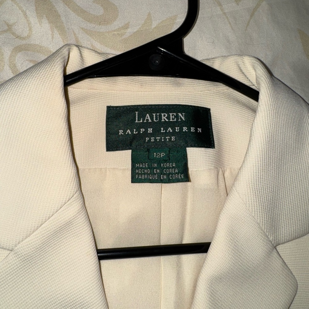 Lauren Ralph Lauren Ivory Blazer - Picture 4 of 8